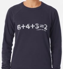 6 + 4 + 3 = 2 Leichtes Sweatshirt