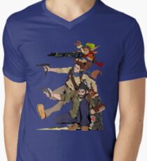 Naughty Dog - Drake, Joel, Jak Men's V-Neck T-Shirt