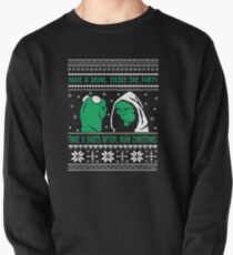 Funny Kermit Ugly Christmas Sweater Pullover