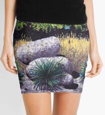 Tree and Boulders Mini Skirt