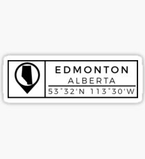 Edmonton Sticker