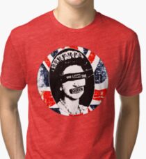 GOD SAVE THE QUEEN Tri-blend T-Shirt