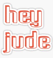 hey jude john lennon - Bodbeli Sticker