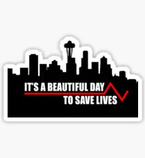 Save lives sticker. Sticker