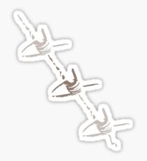 Barbed wire Sticker