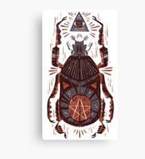 Lienzo All Seeing Eye - Beetle One - Rojo