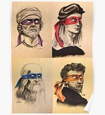 TMNT as Real Masters Poster