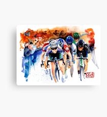 Feel the pain! TDF Sprint to Finish Canvas Print