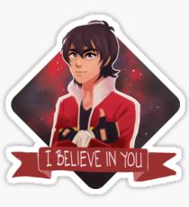 keith believes in you! Sticker