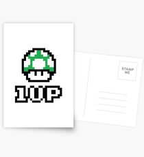 1 UP - Super Mario Bros. Postcards