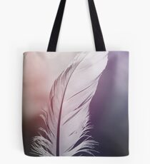 Feather in Pastel Tones Tote Bag