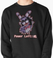 FIVE NIGHTS AT FREDDY'S-Bonnie- Power Left 0% Pullover
