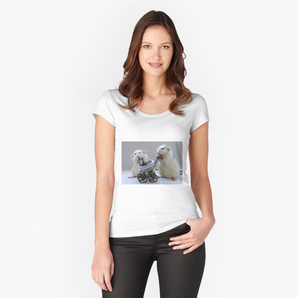 A nice day out! Fitted Scoop T-Shirt