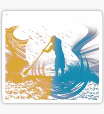 Paddleboarder Sticker