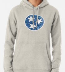 Weinlese-Staats-Flagge von Tennessee Hoodie