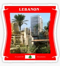 Libanon - Ein Land der Berge Sticker