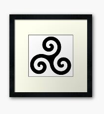 Triskele Framed Print