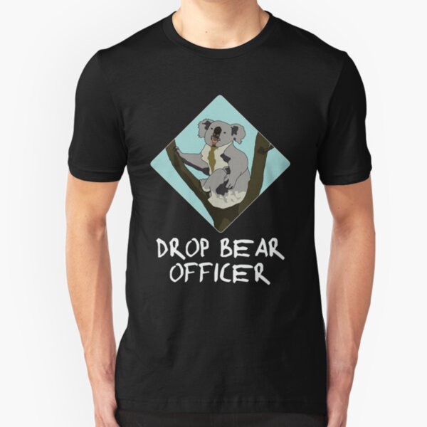 Drop Bears Preservation Society Slim Fit T-Shirt