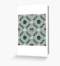 Morning Argyle Greeting Card