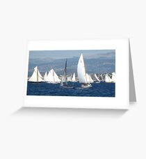 FROM THE SEA TO THE LAND, FROM THE LAND TO THE SEA.CANNES-FRANCIA -EUROPA- All rb Group of Boats and Sailing lovers - VETRINA RB EXPLORE 16 OTT.2012 Greeting Card