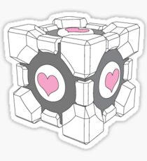 Companion Cube Sticker
