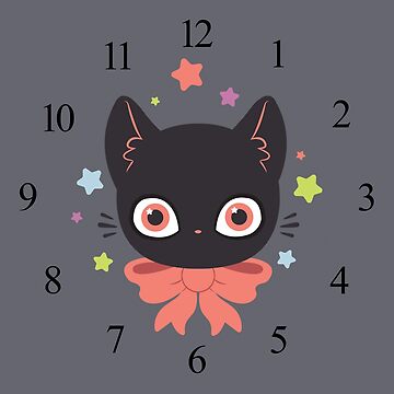 Imagen de la obra Reloj de gato de katiecrumpton