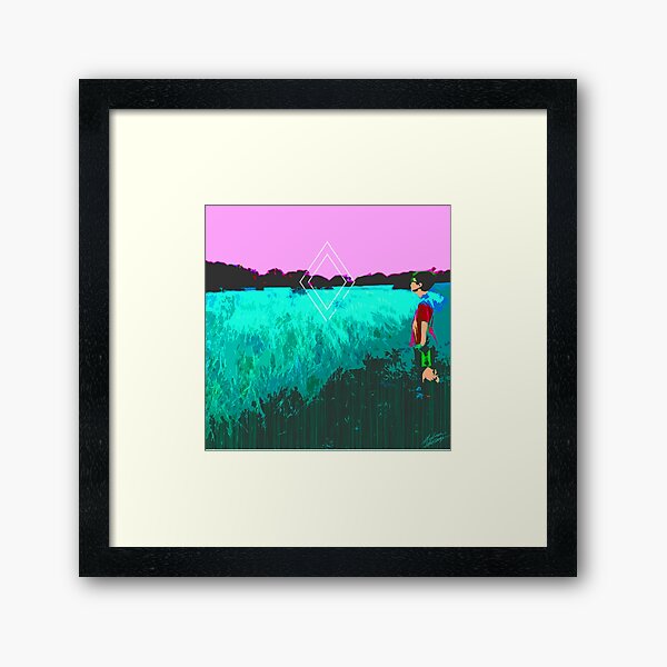 "Dripping Springs" Framed Art Print