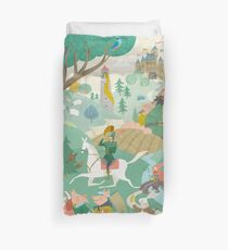 The Land of Enchantment Duvet Cover