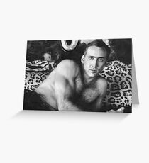 nicholas cage Greeting Card