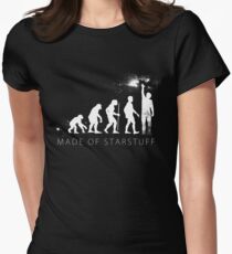 We are made of star stuff Women's Fitted T-Shirt