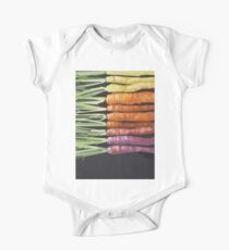Color Carrots One Piece - Short Sleeve