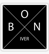 Bon Iver Sticker