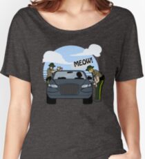 Do I look like a cat, boy? Women's Relaxed Fit T-Shirt