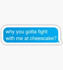 Cheesecake Sticker