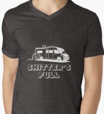 Shitters Full RV Christmas Holiday Men's V-Neck T-Shirt