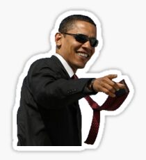 Cool Guy Obama Sticker