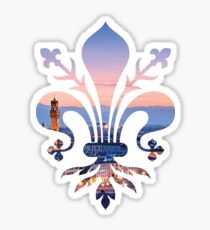 Florence Fleur de Lis Aufkleber Sticker