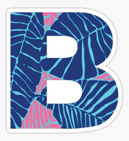 Letter B: Stickers | Redbubble