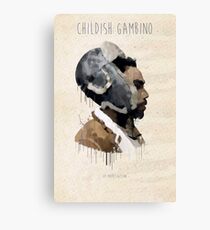 Childish Gambino Droplet Canvas Print