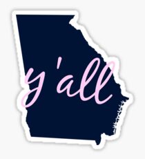 Georgia - Home of Y'all Sticker