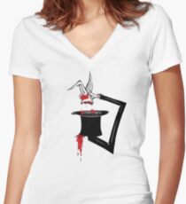 Magic Trix Women's Fitted V-Neck T-Shirt