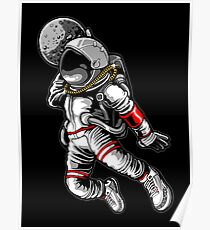 Astronout jam Poster
