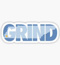 Grind State (Light Blue) Sticker