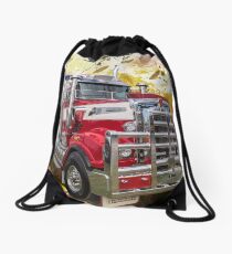 Big Rig Drawstring Bag