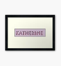Katherine Framed Print