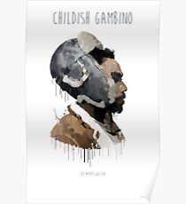 Gambino Droplet No Background Poster