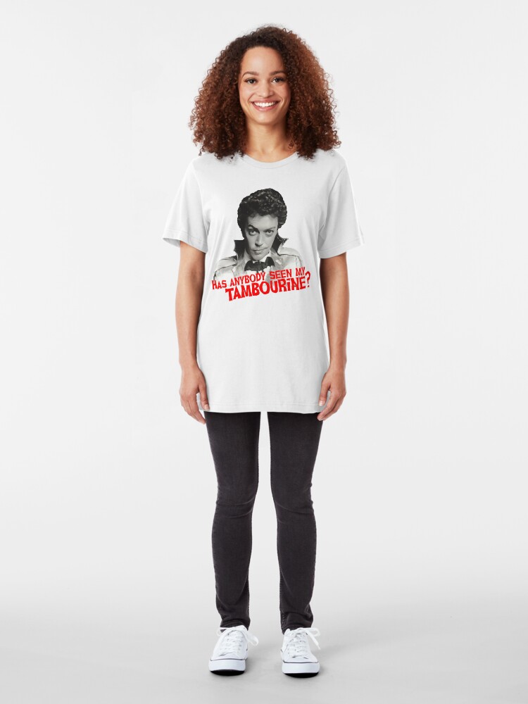 Alternate view of Anything Can Happen On Halloween Slim Fit T-Shirt