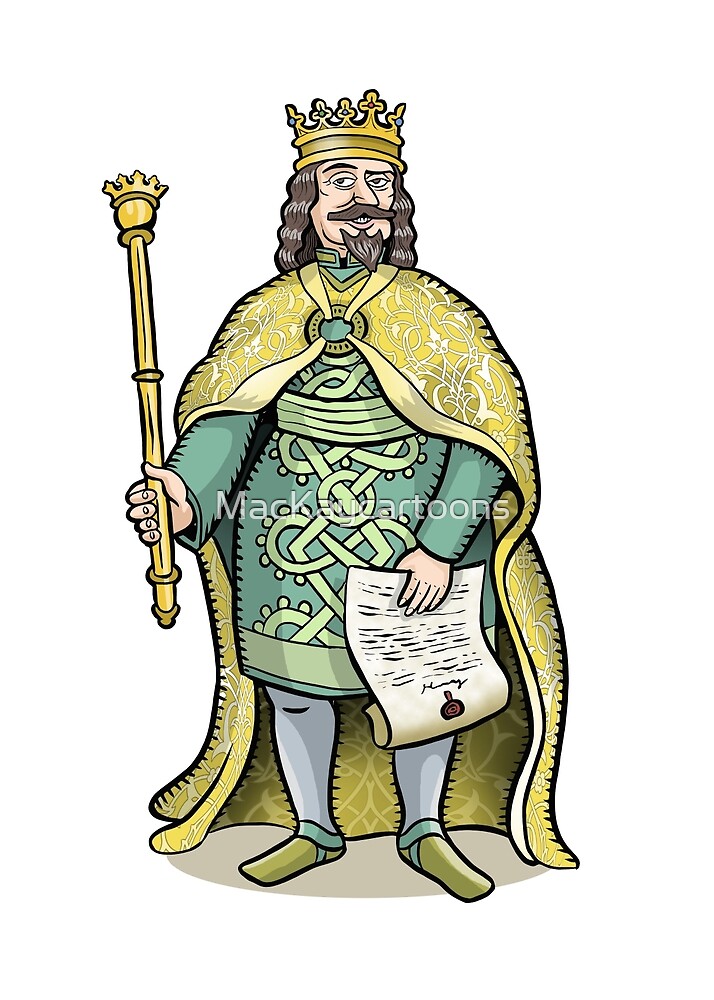 King Henry I by MacKaycartoons
