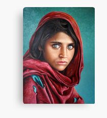 Afghan Girl Canvas Print