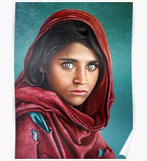 Afghanisches Mädchen Poster